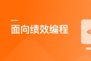 面向绩效编程-升职加薪必备技能 | 高清完整-shaocun资源站