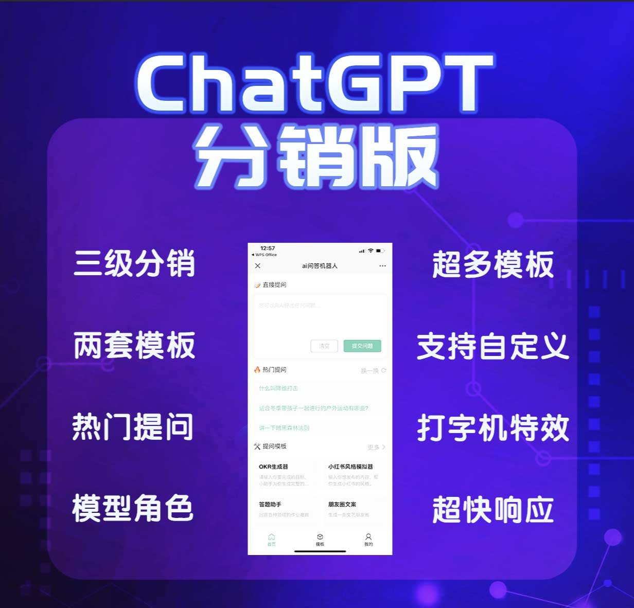 ChatGPT多开分销版系统-shaocun资源站