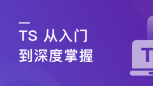 2023重磅更新 TS 从入门到深度掌握，晋级TypeScript高手实战课程【15章完结】-shaocun资源站