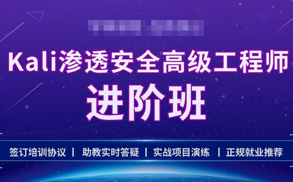 学神-Kali安全高级工程师进阶班2022年|价值4999元|重磅首发|课件齐全|完结无秘-shaocun资源站