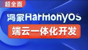 鸿蒙HarmonyOS端云一体化开发实践-shaocun资源站