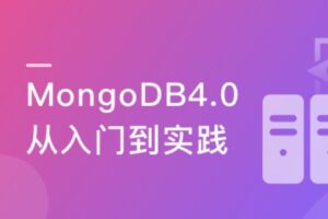 玩转MongoDB4.0(最新版) 从入门到实践 | 完结无密-shaocun资源站