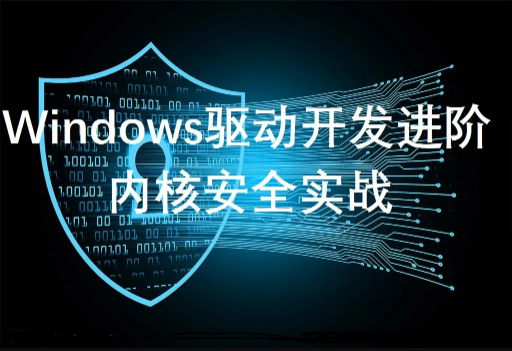 windows驱动开发进阶篇-内核安全视频课程-shaocun资源站