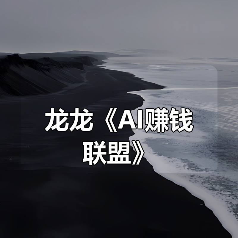 龙龙《AI赚钱联盟》|shaocun资源站 - 你的知识成长补给站