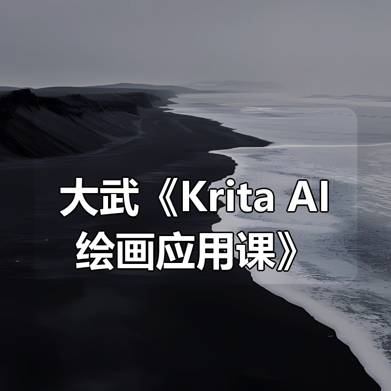 大武《Krita AI绘画应用课》|shaocun资源站 - 你的知识成长补给站