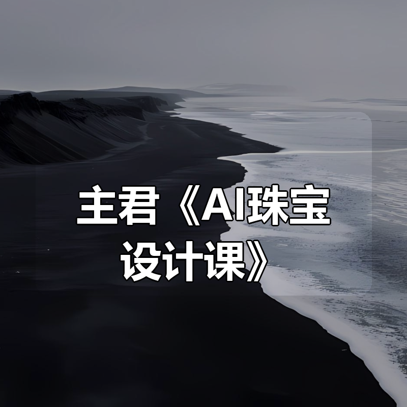主君《AI珠宝设计课》|shaocun资源站 - 你的知识成长补给站