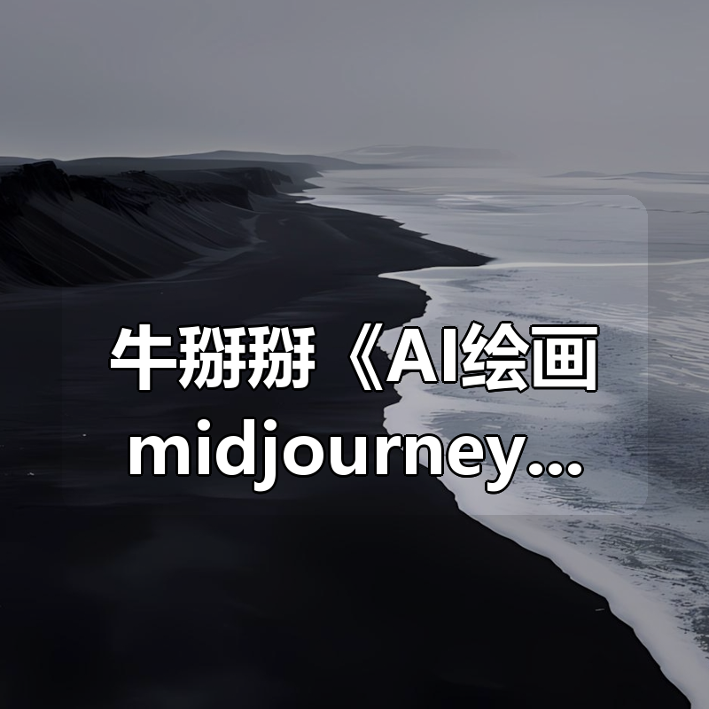 牛掰掰《AI绘画midjourney系统课》|shaocun资源站 - 你的知识成长补给站