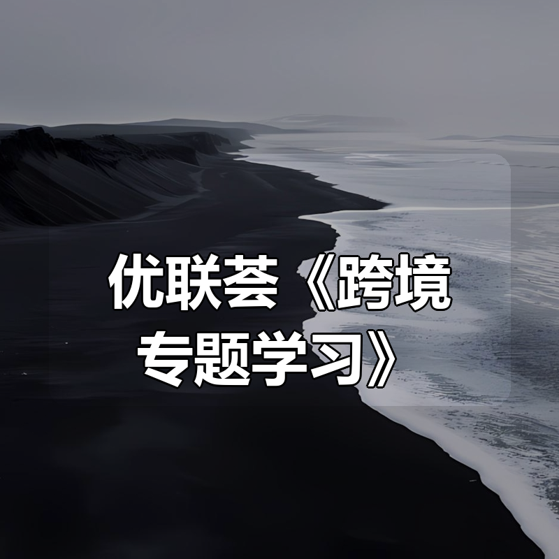 优联荟《跨境专题学习》|shaocun资源站 - 你的知识成长补给站