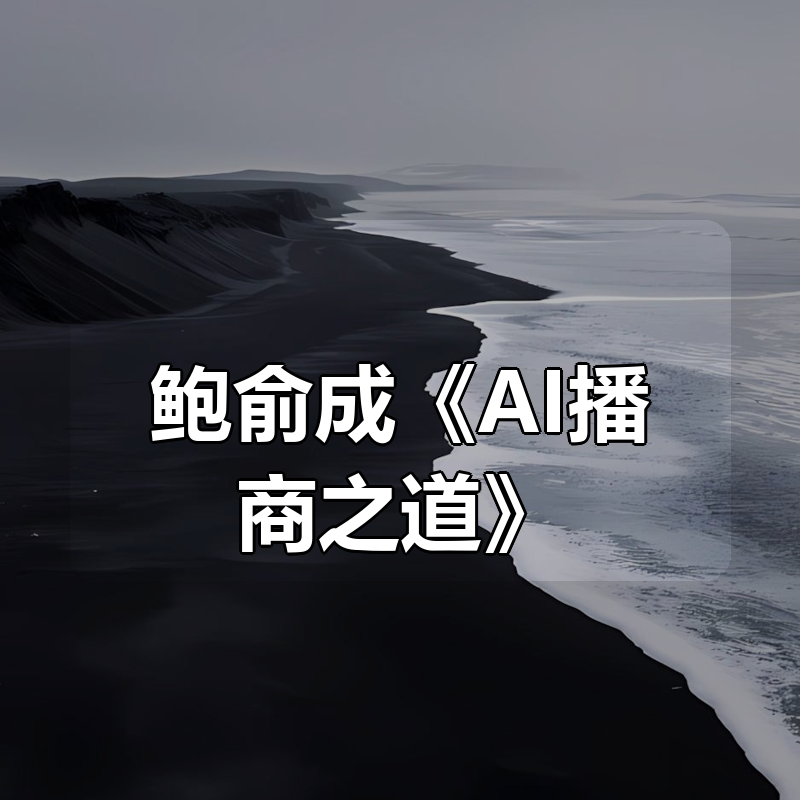 鲍俞成《AI播商之道》|shaocun资源站 - 你的知识成长补给站