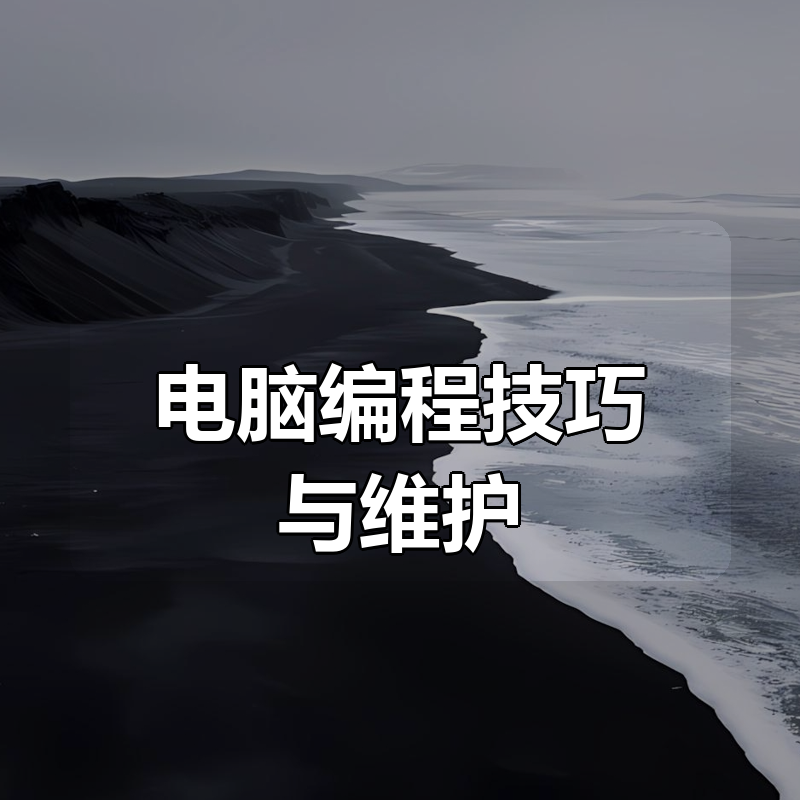 电脑编程技巧与维护|shaocun资源站 - 你的知识成长补给站