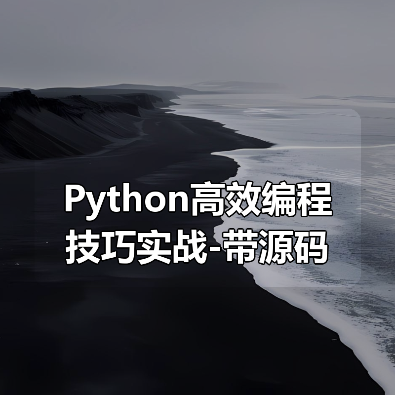 Python高效编程技巧实战-带源码课件|shaocun资源站 - 你的知识成长补给站