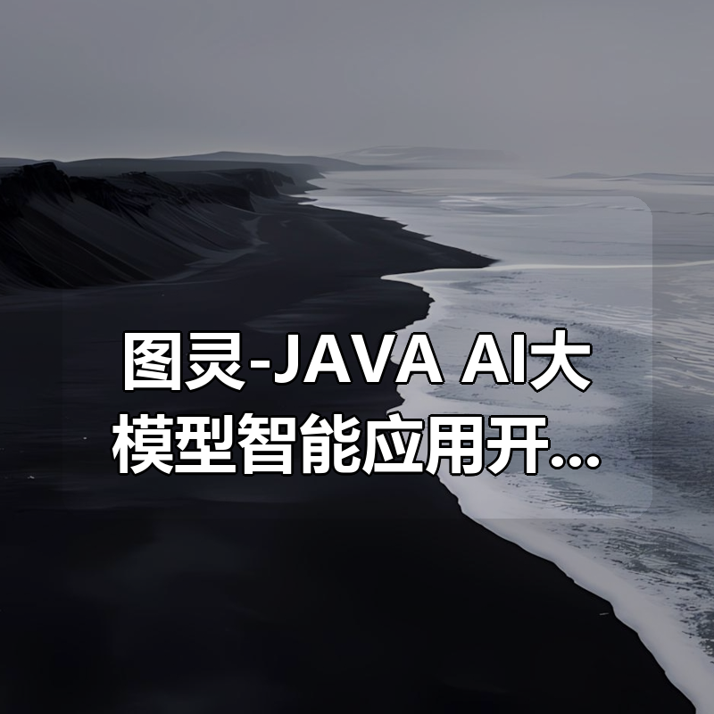 图灵-JAVA +AI大模型智能应用开发课程|shaocun资源站 - 你的知识成长补给站