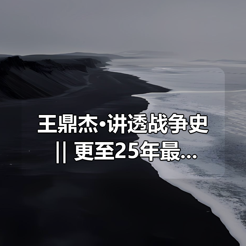 王鼎杰·讲透战争史 ‖ 更至25年最新|shaocun资源站 - 你的知识成长补给站
