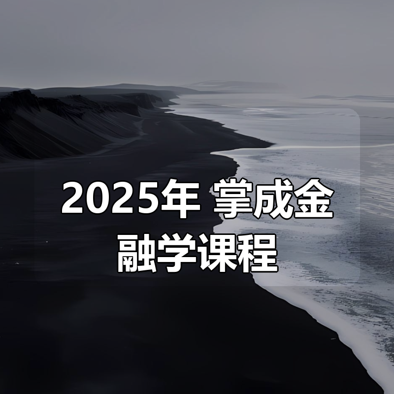 2025年 掌成金融学课程|shaocun资源站 - 你的知识成长补给站