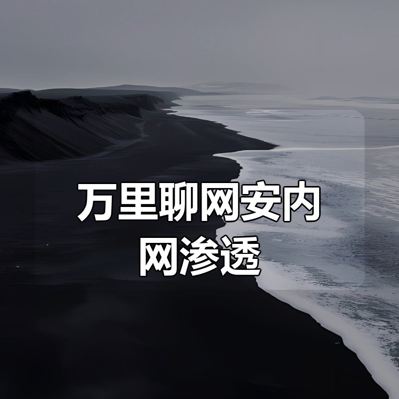 万里聊网安内网渗透|shaocun资源站 - 你的知识成长补给站