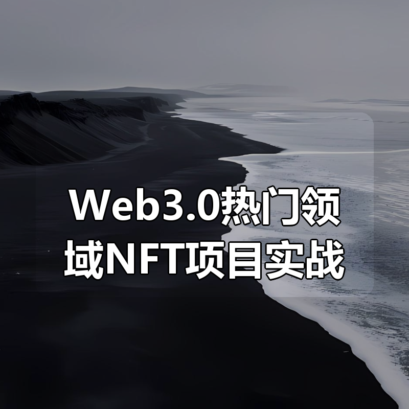Web3.0热门领域NFT项目实战|shaocun资源站 - 你的知识成长补给站