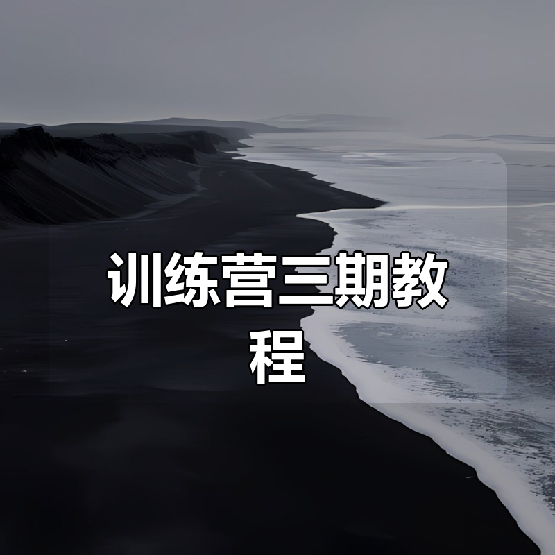 90天Java进阶训练营三期教程 让Java不再难懂
