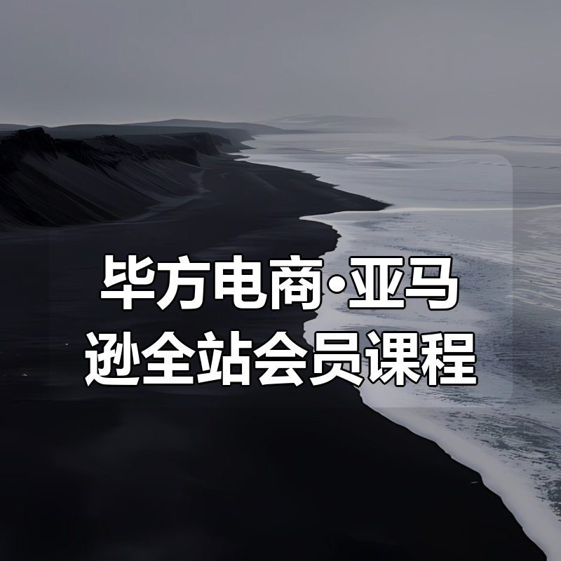 毕方电商·亚马逊全站会员课程（更新3月）|shaocun资源站 - 你的知识成长补给站