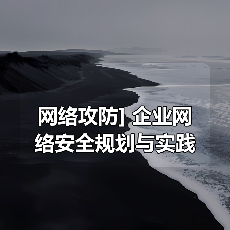 [网络攻防] 企业网络安全规划与实践|shaocun资源站 - 你的知识成长补给站