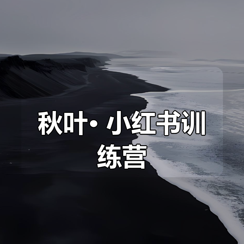 秋叶· 小红书训练营（42期）|shaocun资源站 - 你的知识成长补给站