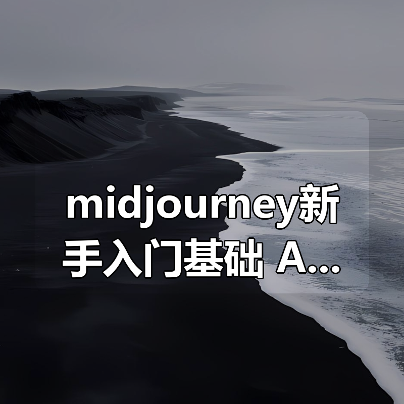 midjourney新手入门基础，AI摄影+AI设计+AI绘画-AIGC作图|shaocun资源站 - 你的知识成长补给站