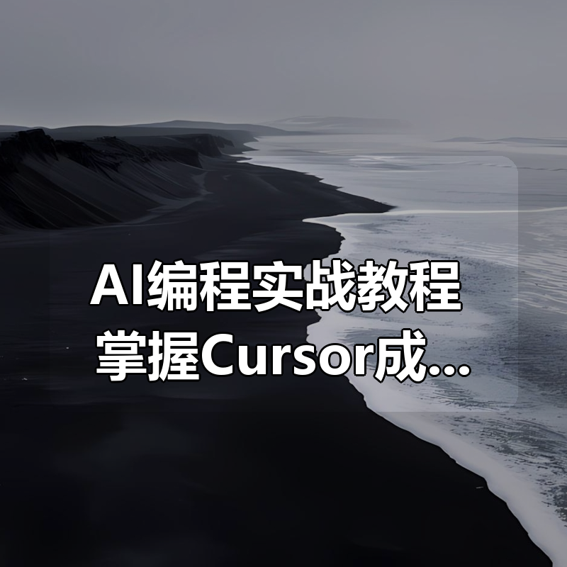 AI编程实战教程：掌握Cursor成为未来开发高手完整版|shaocun资源站 - 你的知识成长补给站