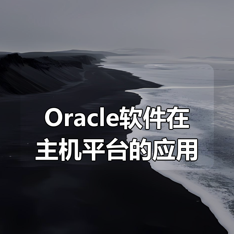 Oracle软件在主机平台的应用|shaocun资源站 - 你的知识成长补给站