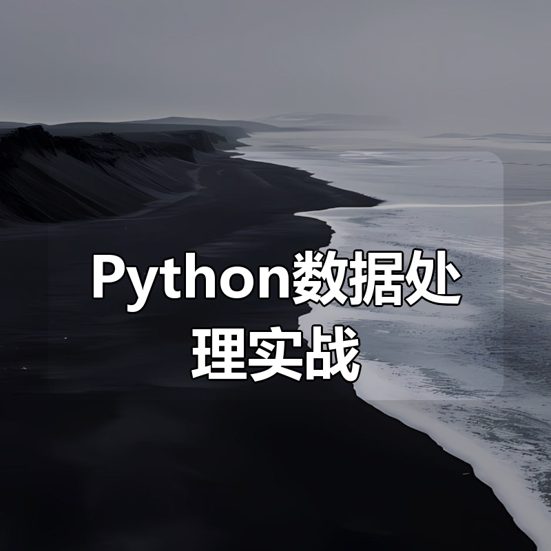 Python数据处理实战：基于真实场景的数据|shaocun资源站 - 你的知识成长补给站