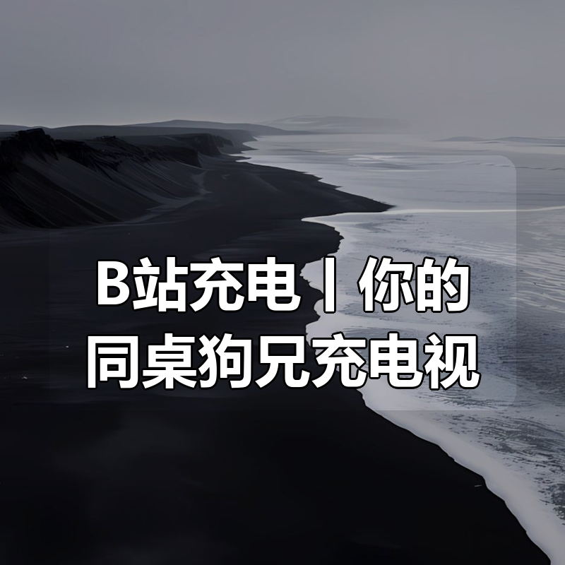 B站充电丨你的同桌狗兄充电视频|shaocun资源站 - 你的知识成长补给站