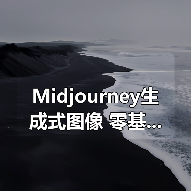 Midjourney生成式图像,零基础也能懂的AI绘图教程|shaocun资源站 - 你的知识成长补给站