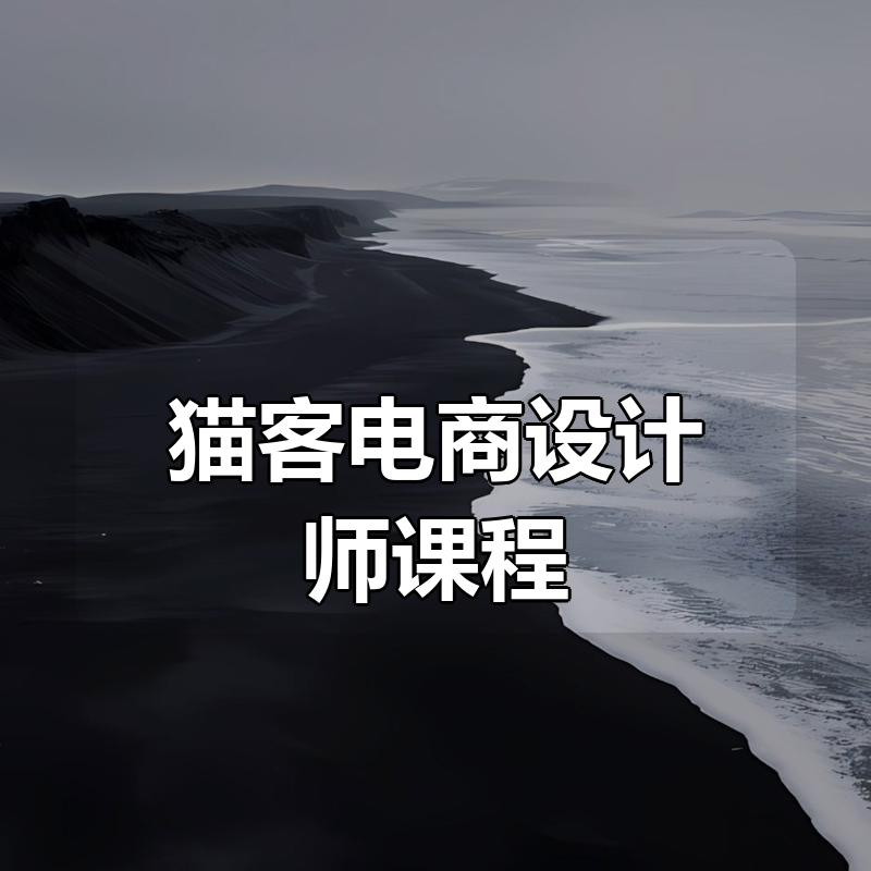 猫客(罗哲)电商设计师课程|shaocun资源站 - 你的知识成长补给站