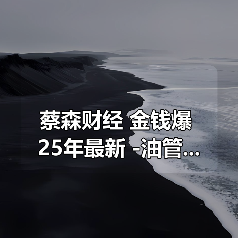 蔡森财经 金钱爆 25年最新 -油管-会员专享 视频合集|shaocun资源站 - 你的知识成长补给站