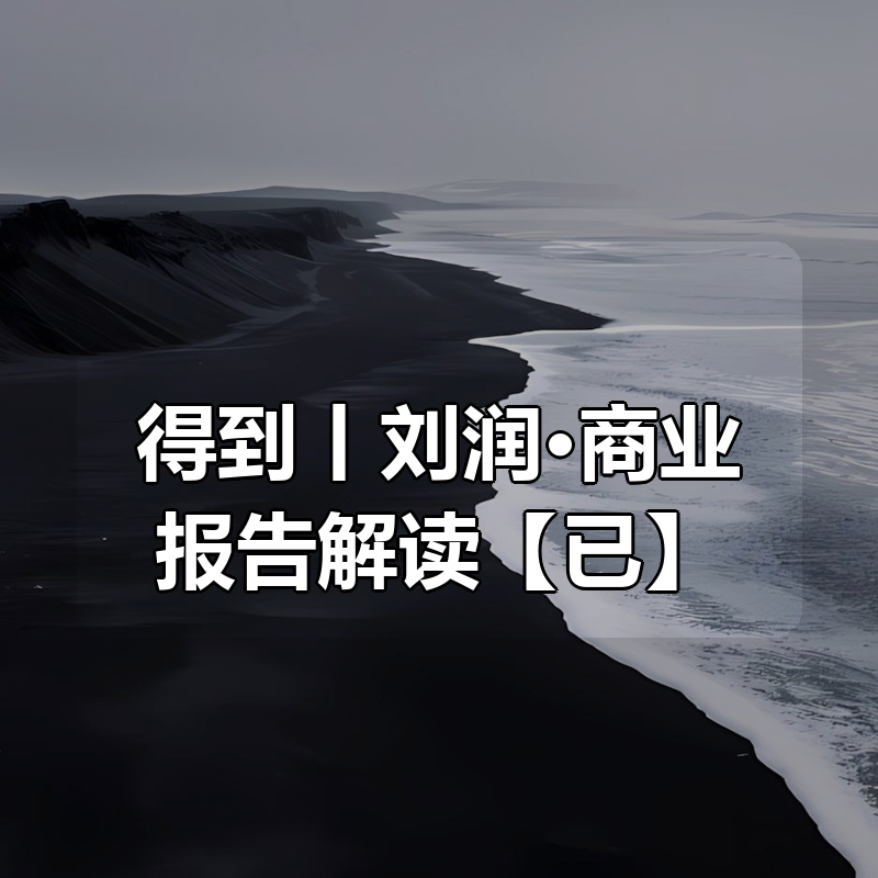 得到丨刘润·商业报告解读【已更新】|shaocun资源站 - 你的知识成长补给站