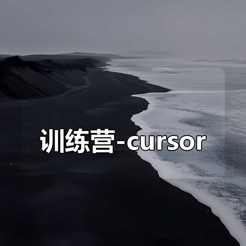 AI编程训练营-cursor|shaocun资源站 - 你的知识成长补给站