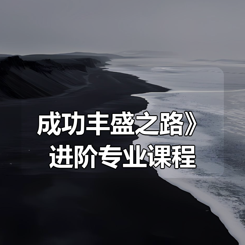 《成功丰盛之路》进阶专业课程