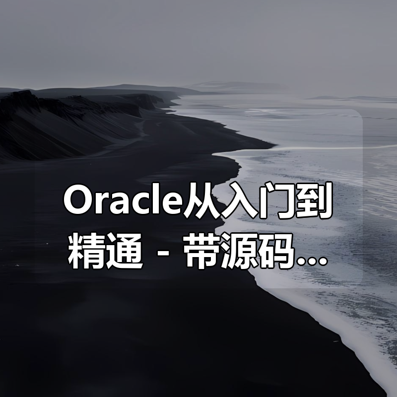 Oracle从入门到精通（第4版） – 带源码课件|shaocun资源站 - 你的知识成长补给站