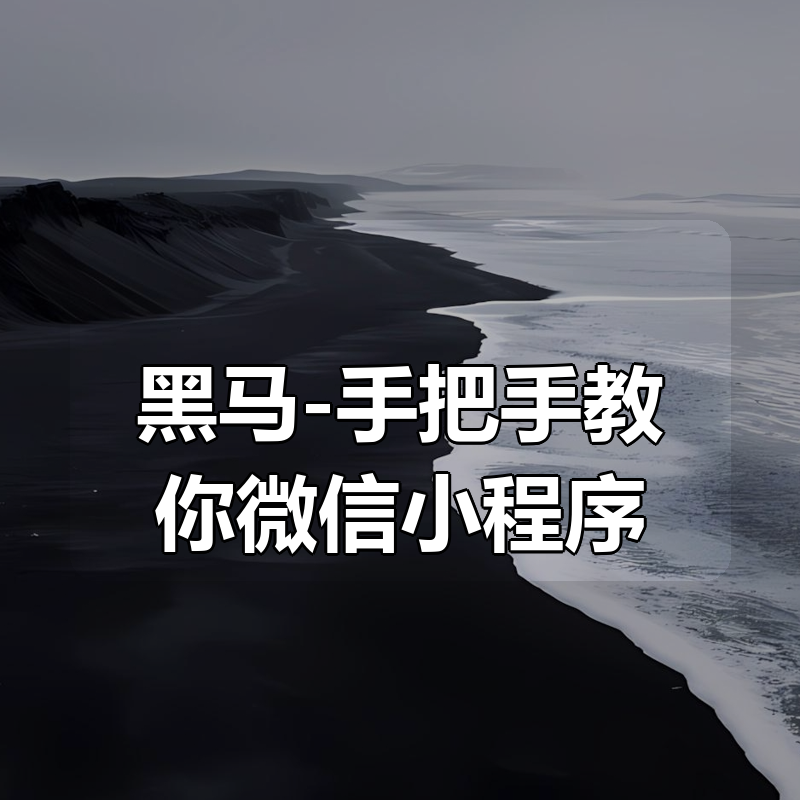 黑马-手把手教你微信小程序|shaocun资源站 - 你的知识成长补给站