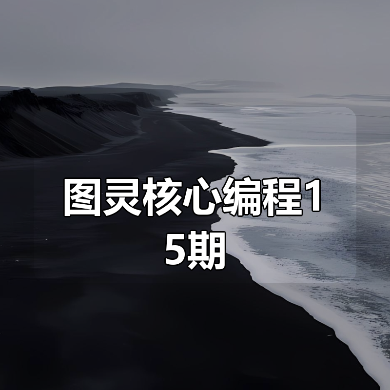 图灵核心编程15期|shaocun资源站 - 你的知识成长补给站