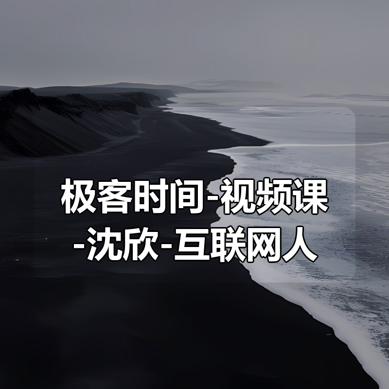 极客时间-视频课-沈欣-互联网人的数字化企业生存指南（完结）|shaocun资源站 - 你的知识成长补给站