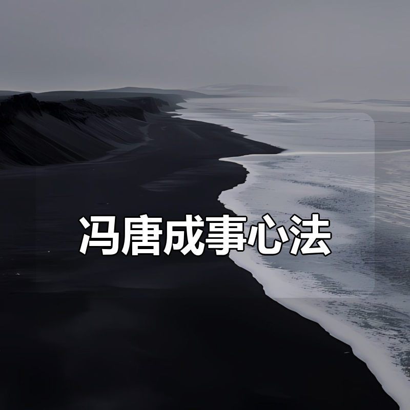 冯唐成事心法（完结）|shaocun资源站 - 你的知识成长补给站