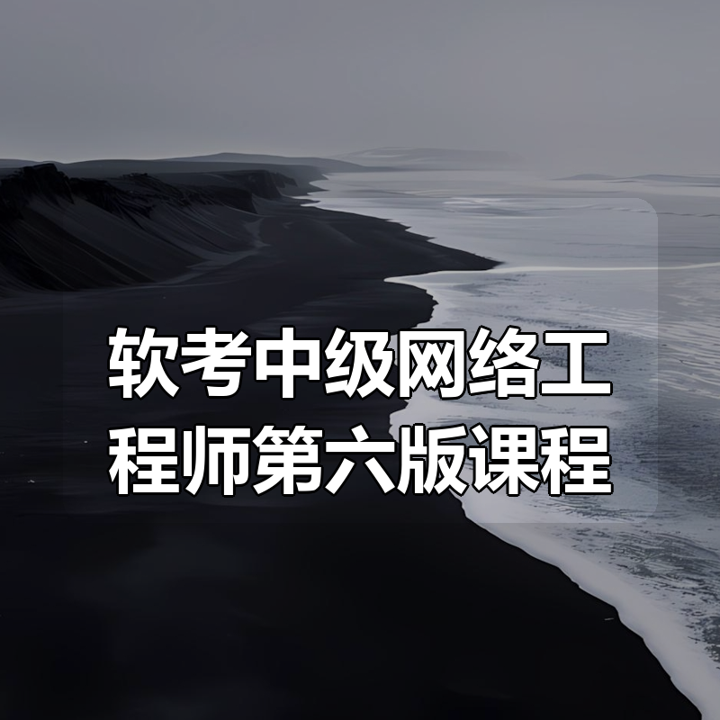 2025软考中级网络工程师第六版课程资料 Summer夏老师|shaocun资源站 - 你的知识成长补给站