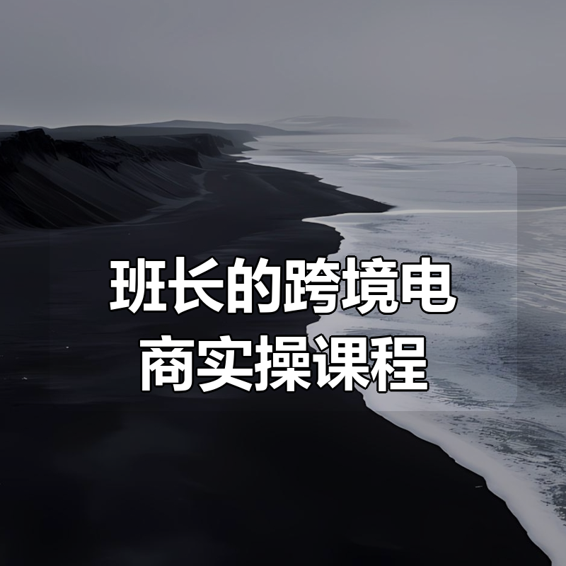 班长的跨境电商实操课程（177G）|shaocun资源站 - 你的知识成长补给站