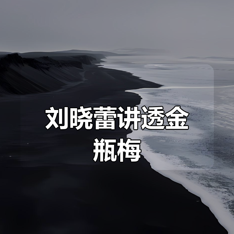 刘晓蕾讲透金瓶梅|shaocun资源站 - 你的知识成长补给站