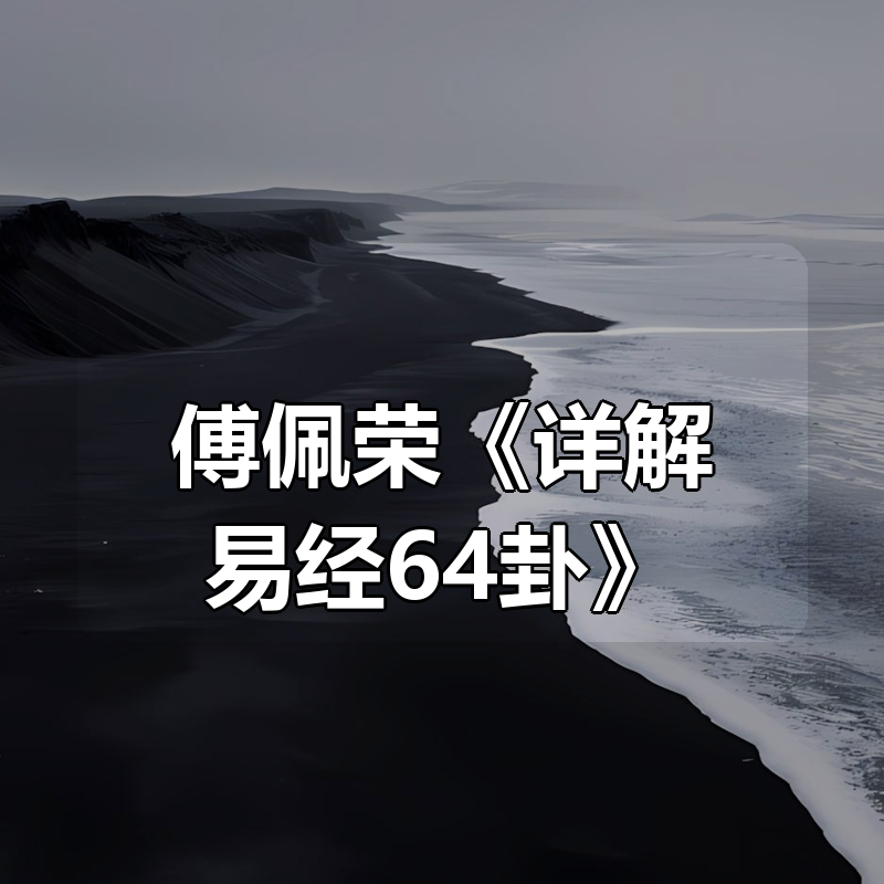 傅佩荣《详解易经64卦》|shaocun资源站 - 你的知识成长补给站