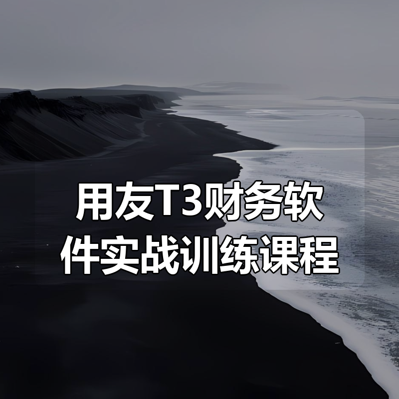 用友T3财务软件实战训练课程