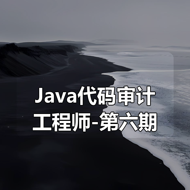 🔥 Java代码审计工程师-第六期（直播班）|shaocun资源站 - 你的知识成长补给站