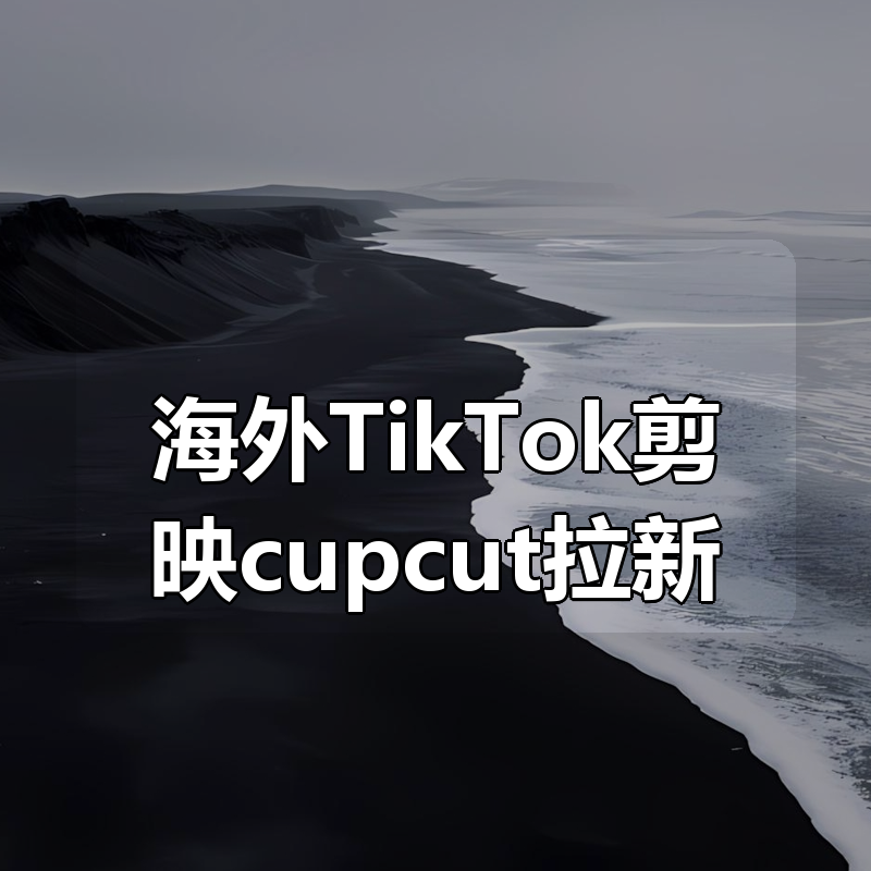 海外TikTok剪映cupcut拉新|shaocun资源站 - 你的知识成长补给站