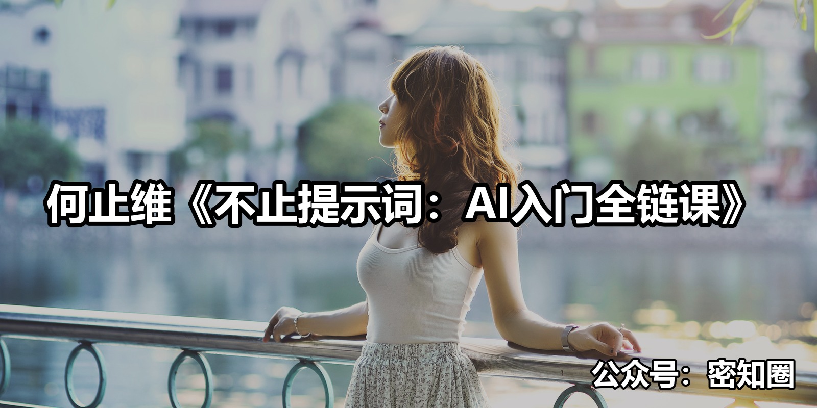 何止维《不止提示词：AI入门全链课》|shaocun资源站 - 你的知识成长补给站