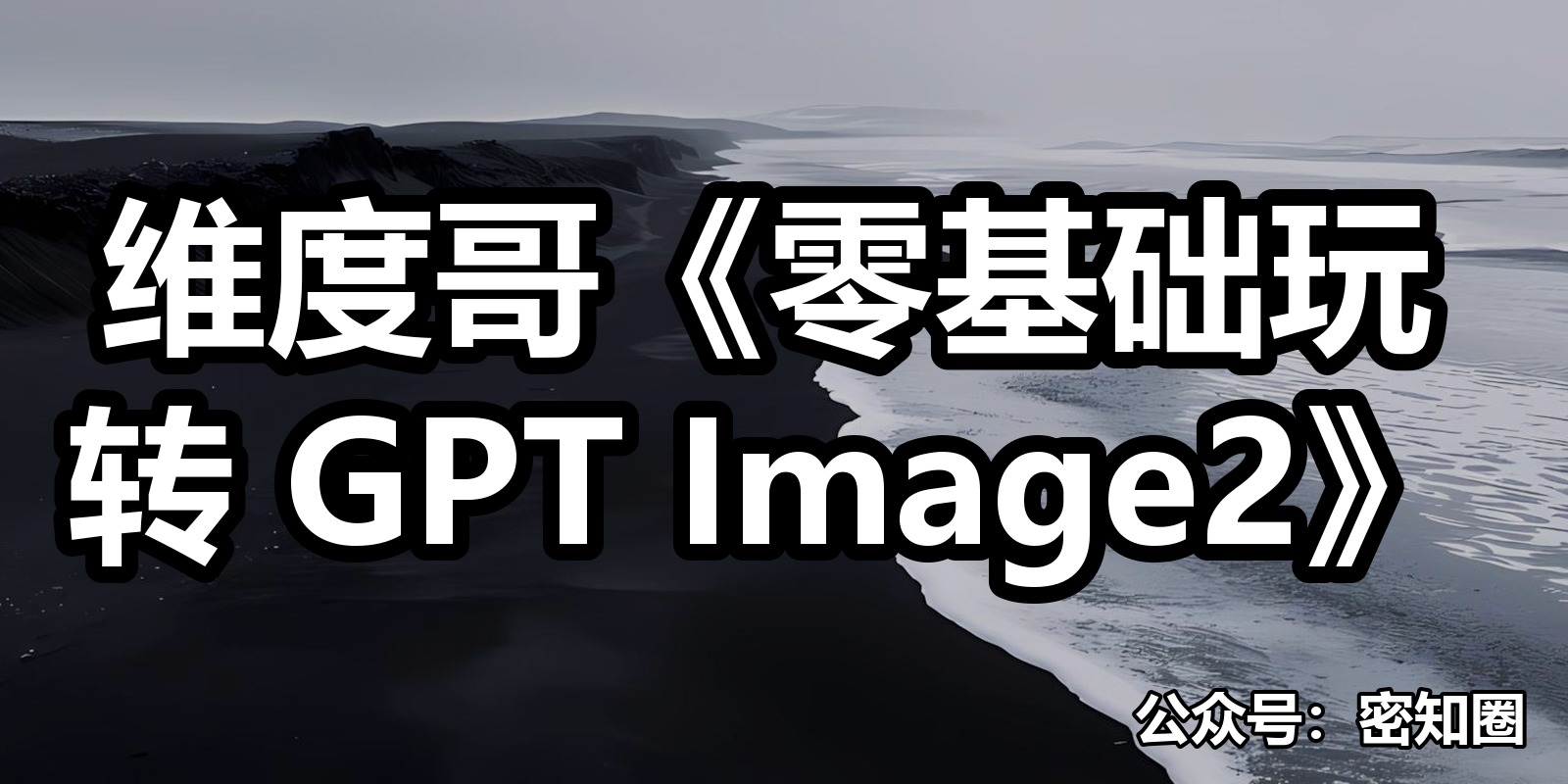 维度哥《零基础玩转 GPT Image2》|shaocun资源站 - 你的知识成长补给站