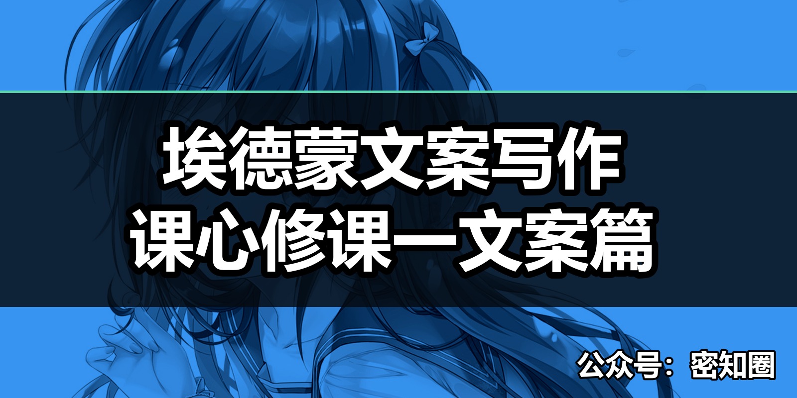 埃德蒙文案写作课心修课一文案篇|shaocun资源站 - 你的知识成长补给站